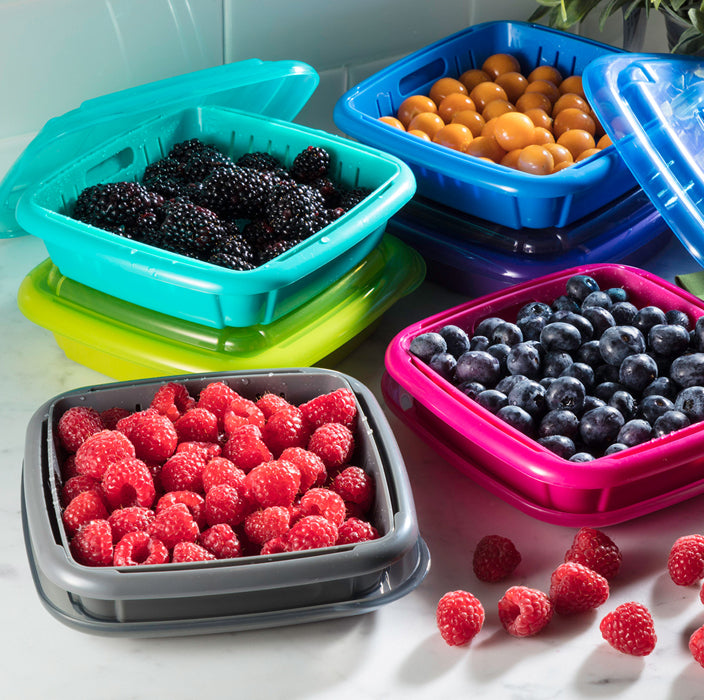 Berry Box and Bitty Berry Boxes – Fruit Storage Set of 3